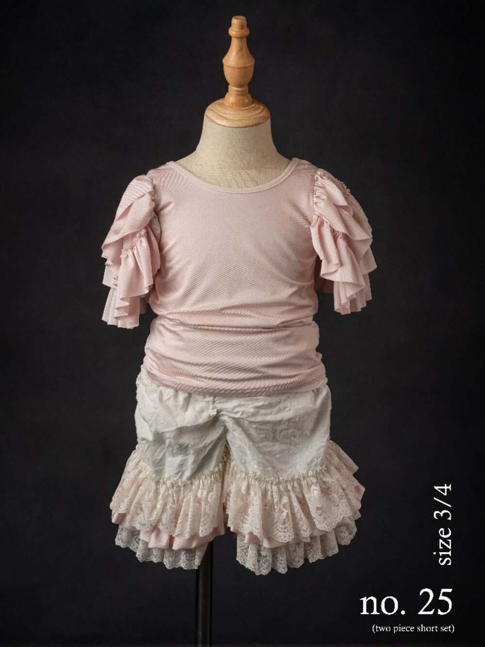 Vintage Dollcake Short Set, size 3/4